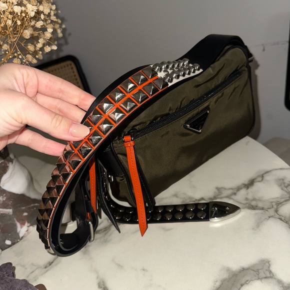 Prada Olive Green Crossbody Bag - Picture 2 of 7